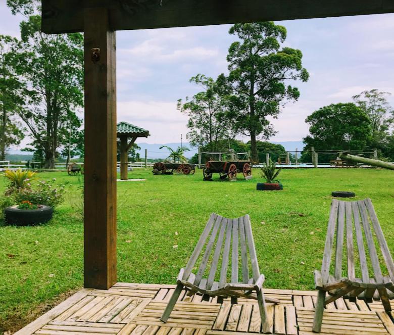 Haras Trevo De Ferro, Praia, Piscina E Campo Torres Kültér fotó