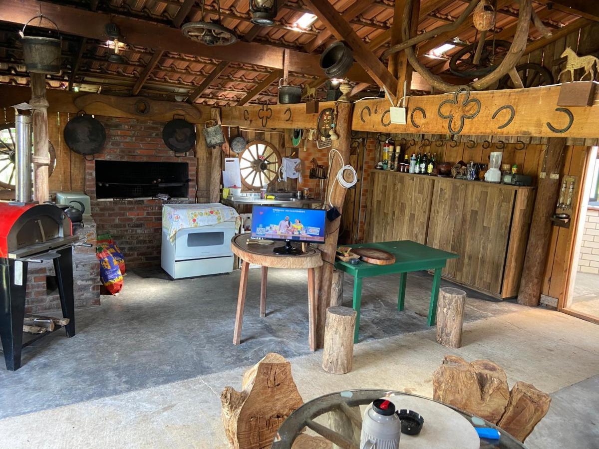 Haras Trevo De Ferro, Praia, Piscina E Campo Torres Kültér fotó