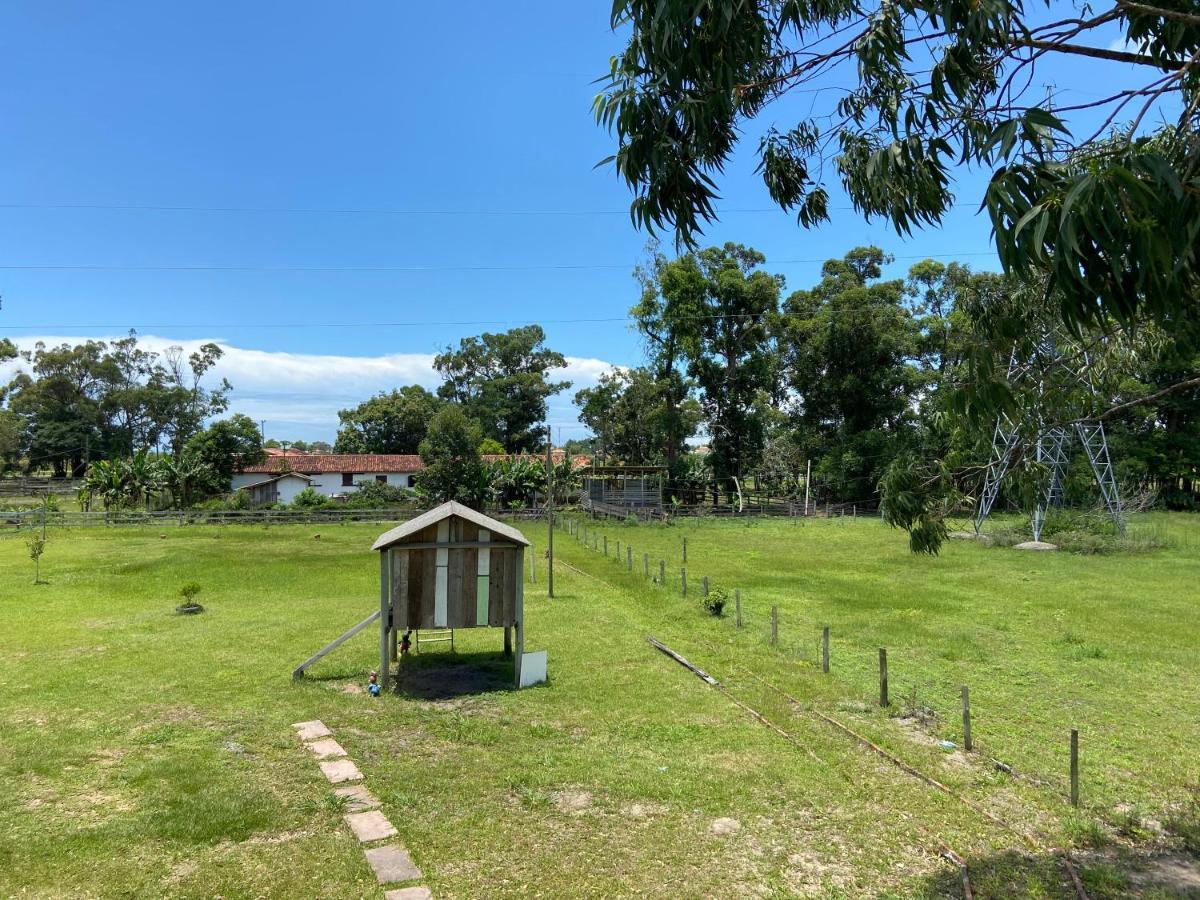 Haras Trevo De Ferro, Praia, Piscina E Campo Torres Kültér fotó