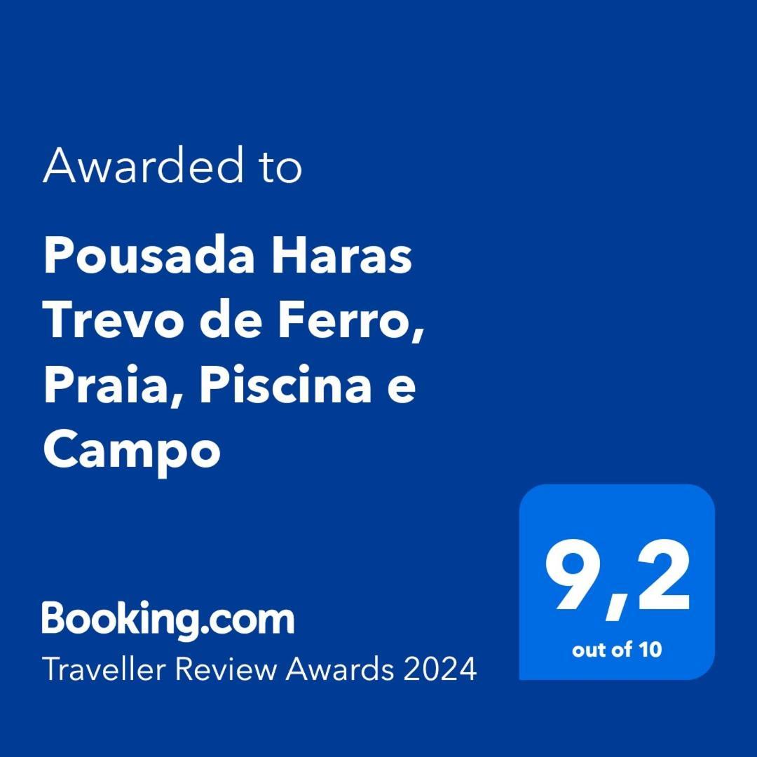 Haras Trevo De Ferro, Praia, Piscina E Campo Torres Kültér fotó