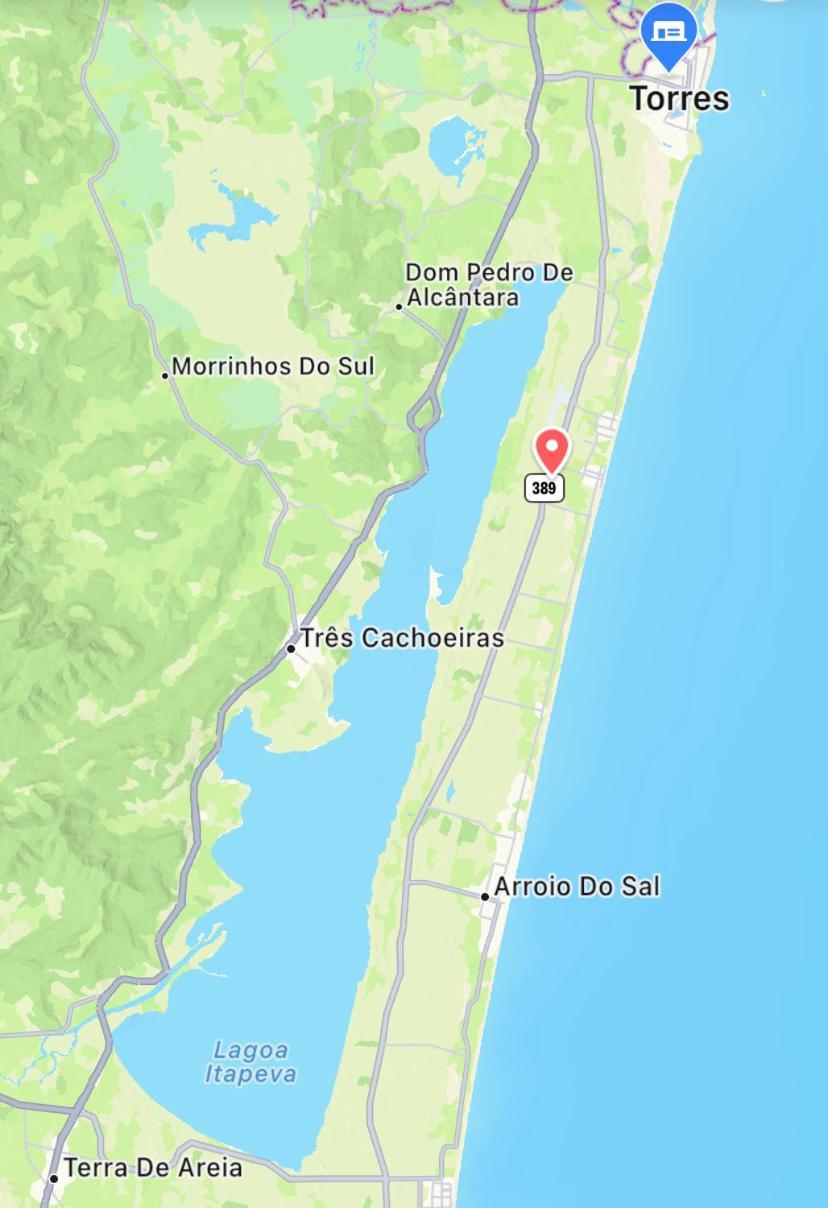Haras Trevo De Ferro, Praia, Piscina E Campo Torres Kültér fotó